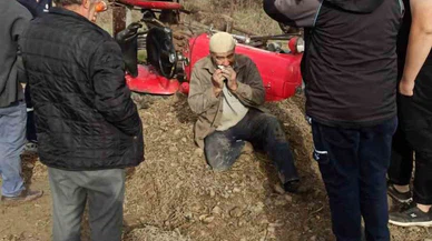 Bük Köyü mevkiinde kaza: Cenaze aracı ile traktör çarpıştı!