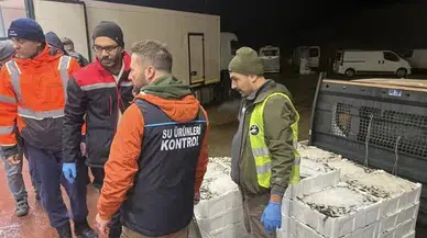 Şafak vakti yakalandılar! Balık halinde kaçak avcılık