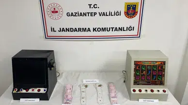 Nizip’te iş yerine kumar operasyonu: Para ve slot ele geçti