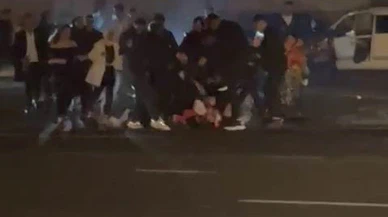 Diyarbakır’da düğünden sonra ‘nakavt’... Damat yumrukların arasında kaldı!