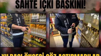 Yılbaşı öncesi Samsun’da sahte içki baskını! Suç üstü yakalandılar