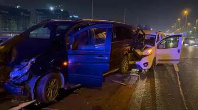 Kontrolden çıktı, dehşet saçtı: Şişli’de zincirleme kaza!
