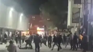 Erzincan’da meydan savaşı! Tabureler havada uçuştu, ortalık karıştı