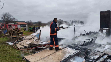 Alevler gitti, evler bitti... Keşan’da dumanlı bilmece!