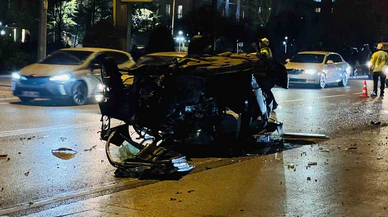 Sürat, refüj, alevler... Konya’da bir can daha trafikte söndü!