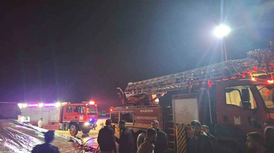 Gece yarısı alarm: Mardin’de tesiste yangın çıktı!