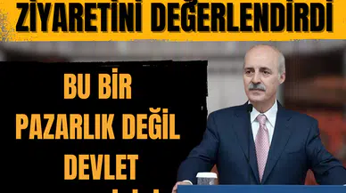 Kurtulmuş İmralı ziyaretini değerlendirdi: 'Bu bir pazarlık değil, devlet stratejisidir'