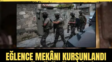 Ankara’da 'Ruhsuzlar' operasyonu: Eğlence mekânı kurşunlandı, suç örgütü çökertildi!