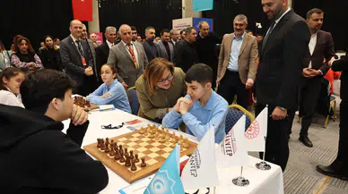 Satranç dünyası Gaziantep’te toplandı! tarihi organizasyon 6 ülke 2 şampiyona...