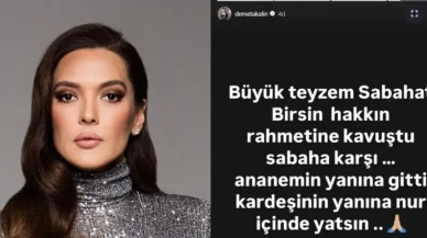 Demet Akalın Teyzesi Kim? Sabat Birsin kimdir, kaç yaşında, aslen nereli, evli mi, eşi kim?