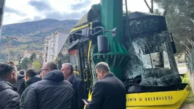 Bursa’da Dehşet Anları! Freni Boşalan Otobüs Facianın Eşiğinden Döndü