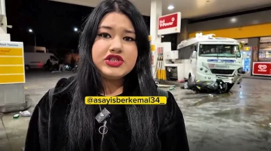 Alkollü Dolmuş Şoförü Benzinlikte Dehşet Saçtı: O Anlar Kameraya Yansıdı