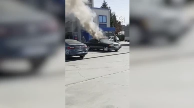 Tuzla’da Akılalmaz Olay! Muayeneden Geçemeyen Aracını Cayır Cayır Yaktı!