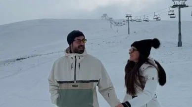 Hande Soral'dan Ailece Kar Tatili! “Bambaşka Bir Deneyim”