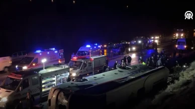 İşçileri Taşıyan Otobüs Şarampole Yuvarlandı: Olayda 23 İşçi Yaralandı