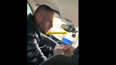 Taksicinin Kadın Müşterilere Uyguladığı Şiddet Araç İçi Kamerasına Yansıdı!