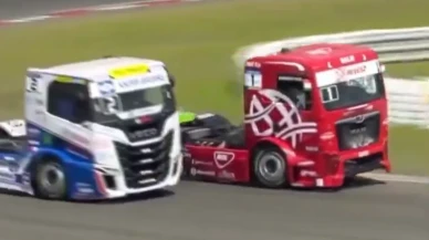 Almanya Nürburgring'de Kamyon Yarışlarına Büyük İlgi! Motor Sporlarının Yeni Gözdesi!