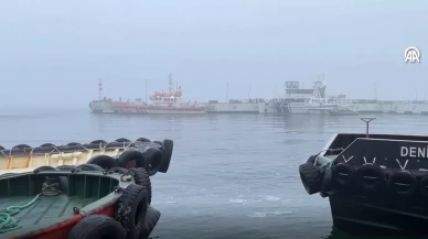 Çanakkale Boğazı Sis Nedeniyle Gemi Trafiğine Kapatıldı: Otobüsler Feribotta Bekledi
