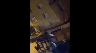 Kartal Gümüşpınar Mahallesi'nde İki Grup Arasında Çıkan Kavgayı Polis Uyarı Ateşi Yaparak Kontrol Altına Aldı