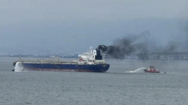 40 Bin Ton Akaryakıt Taşıyan Dev Tankerde Yangın! Körfez'de Büyük Tehlike Atlatıldı