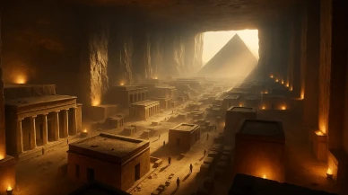 Piramitlerin Altında Gizli Bir Kapı Bulundu! Peki Nereye Açılıyor?