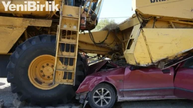 Kastamonu’da Biçerdöver Kazası: Otomobil Sürücüsü Hayatını Kaybetti