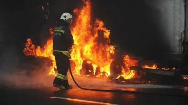 Sakarya Karapürçek’te İşçi Servisi Midibüs Alev Aldı