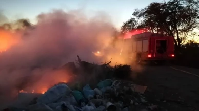 Edremit’te Çöplük Yangını Korkuttu: Kısa Sürede Kontrol Altına Alındı