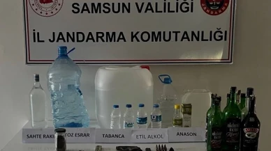 Samsun’da Sahte İçki Operasyonu: 1 Kişi Gözaltına Alındı
