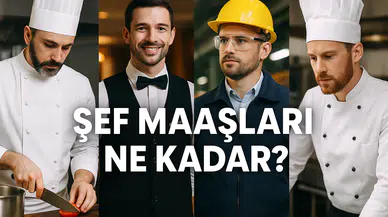 Şef maaşları ne kadar oldu? 2025 güncel maaş tablosu