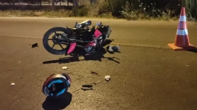 20 yaşındaki genç motorsiklet kazasında öldü