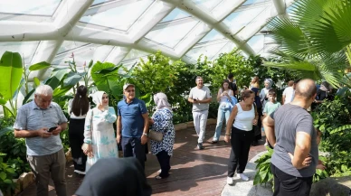 Konya tropikal Kelebek Bahçesi'nde doğanın büyüsüne tanıklık edin