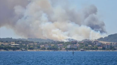 Alevler okullara yaklaştı: Çanakkale’de öğrenciler güvenli bölgelere alındı!