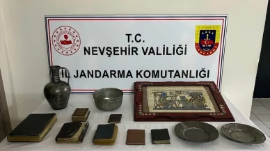 Tarihi hazineleri kaçırmaya çalıştı, tutuklandı