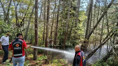 Kastamonu’da orman yangını paniği: İtfaiye ve orman ekipleri büyük felaketi engelledi