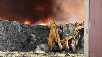 Adana’da geri dönüşüm fabrikasında yangın