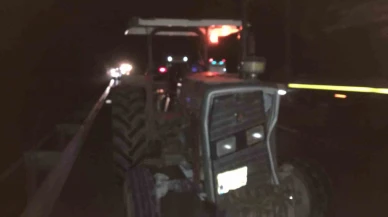 Kastamonu’da otomobil, kum yüklü traktöre çarptı:1 ölü, 5 yaralı