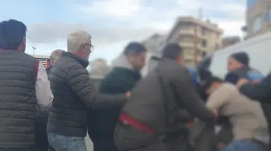 İstanbul’da trafik magandalığı: Yumruklar havada uçuştu!