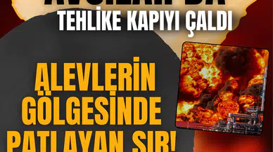 Avcılar’da tehlike kapıyı çaldı: Alevlerin gölgesinde patlayan sır!