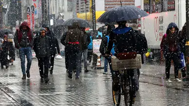 Meteoroloji’den fırtına, kuvvetli yağış, kar ve çığ uyarısı: 63 il için sarı kod