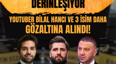 Uyuşturucu soruşturması derinleşiyor: YouTuber Bilal Hancı ve 3 isim daha gözaltına alındı!