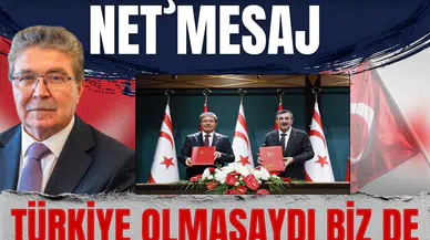 KKTC Başbakanı: Anavatanımız Türkiye olmasaydı biz de Gazze gibi olurduk!