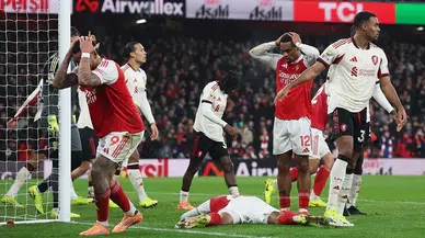 Emirates’te kilit maç: Arsenal zirvede kaldı, Liverpool 600 maç sonra sustu