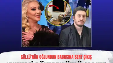 Güllü’nün oğlundan babasına sert çıkış: 'Annemi döverek ünlü oldun'