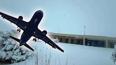 Şırnak'ta ulaşım felç: Uçaklar kara gömüldü, tüm seferler iptal edildi!