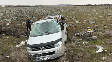 Şırnak'ta feci kaza! Şarampole devrilen araçta can pazarı