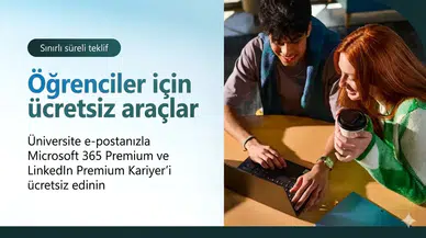 Öğrencilere yapay zeka destekli çift abonelik: microsoft’tan 12 aylık ücretsiz paket