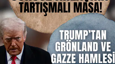 Sonsuz anlaşma, tartışmalı masa: Trump’tan Grönland ve Gazze hamlesi!