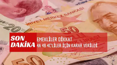 4A 4B ve 4C'li emekli zammı oranı yüzde kaç oldu? En düşük emekli maaşı ne kadar oldu?
