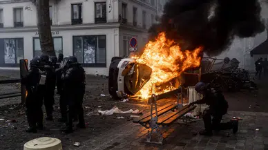 Almanya’da 2 bin kişilik eylemde polise saldıran YPG/SDG üyesi 75 kişi tutuklandı!